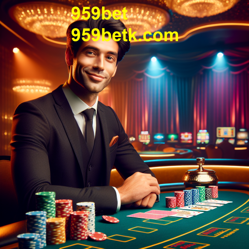 Vivencie a emoção dos jogos de cassino ao vivo com 959bet com dealers reais.